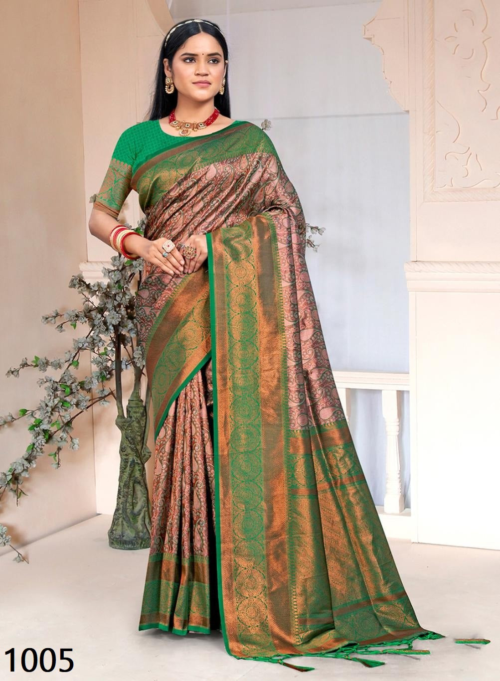 1005 Cadbury Silk Vol 8 Bunawat Sarees