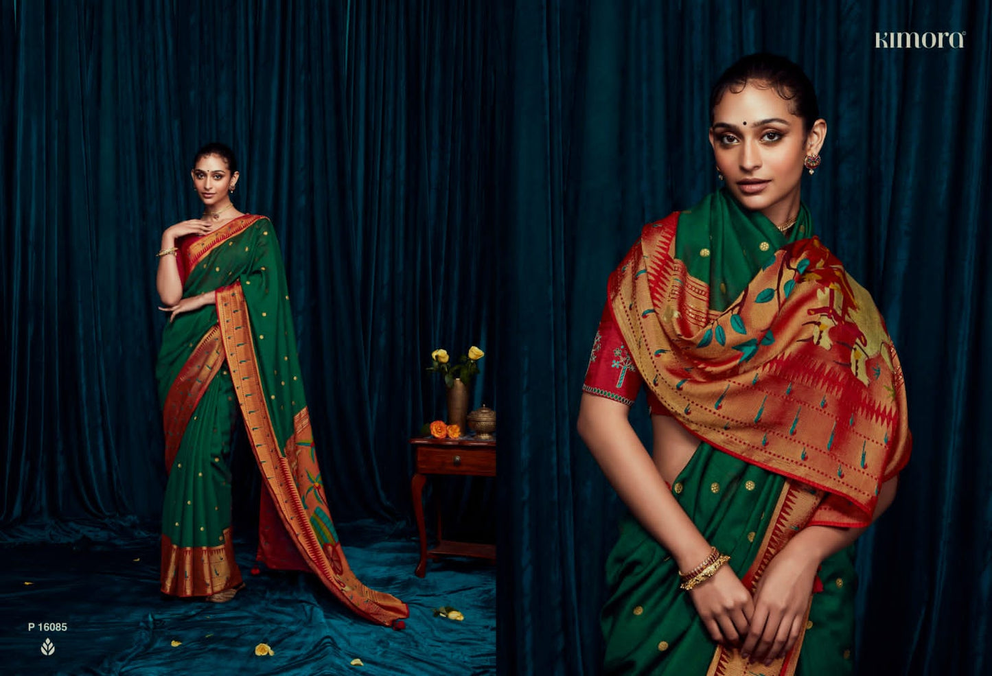 16085 Meera Vol 12 Kimora Sarees