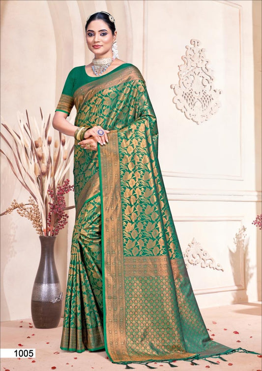 1005 Rajwadi Vol 6 Bunawat Sarees