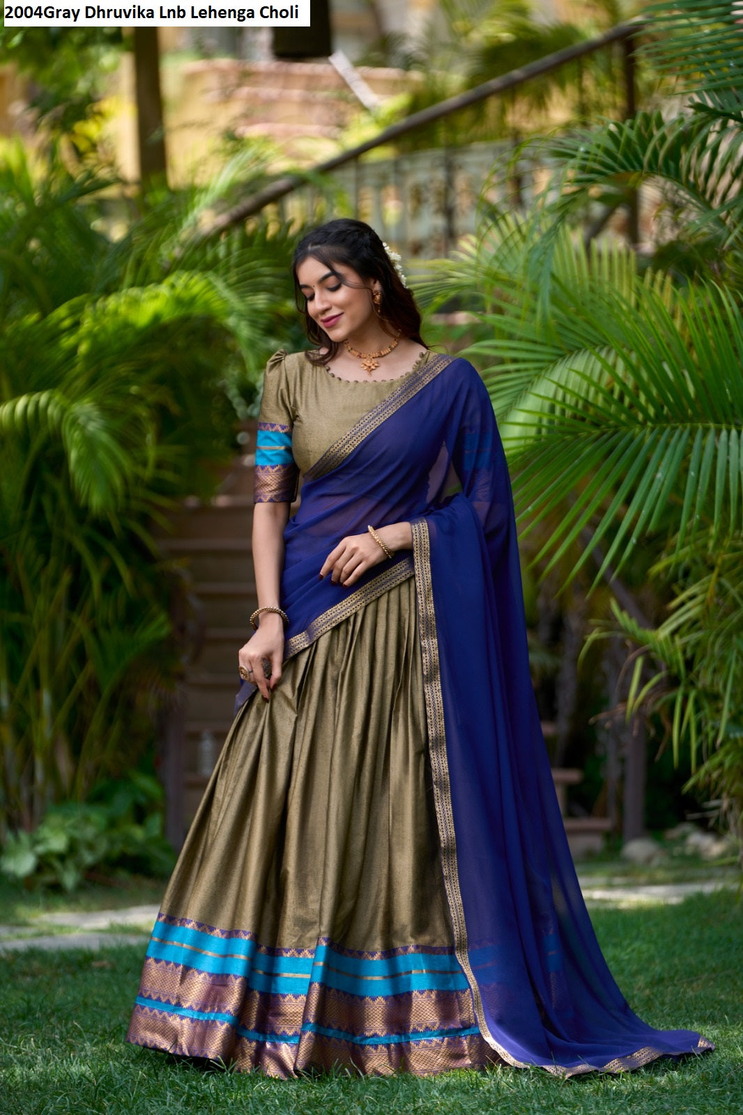 2004 Gray Dhruvika Lnb Lehenga Choli