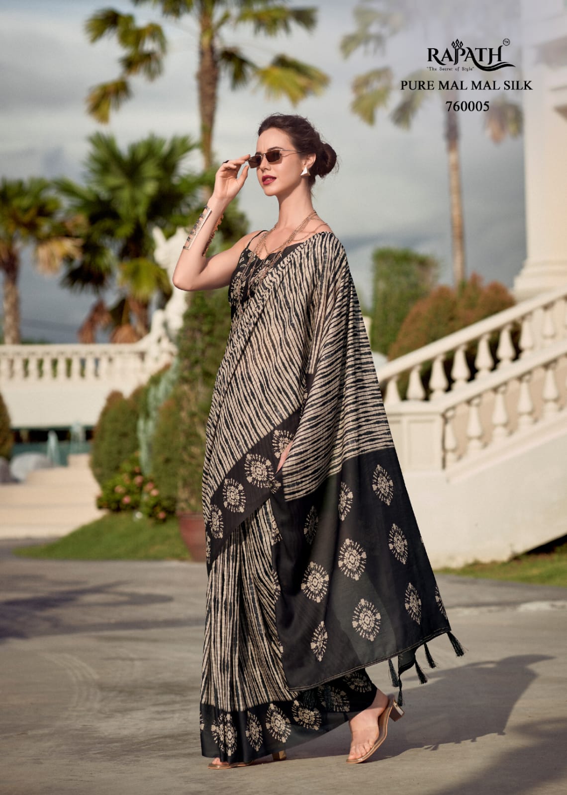 760005 Resham Rajpath Sarees