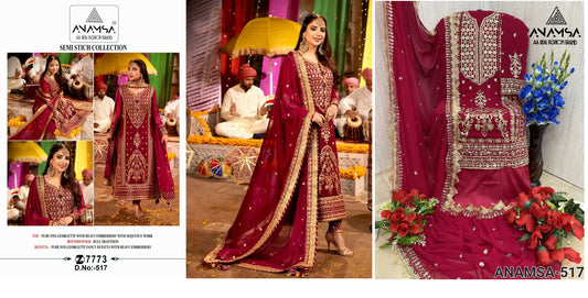 517 Anamsa Pakistani Salwar Suits