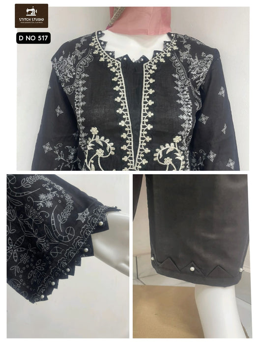 517 Stitch Studio Lawn Cotton Pakistani Readymade Suits