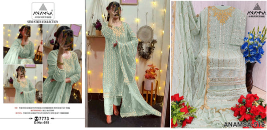518 Anamsa Pakistani Salwar Suits