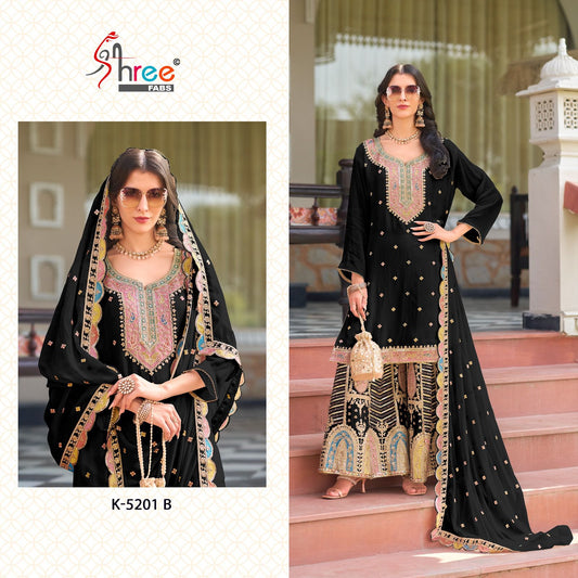 5201B Shree Fabs Embroidered Pakistani Salwar Suits