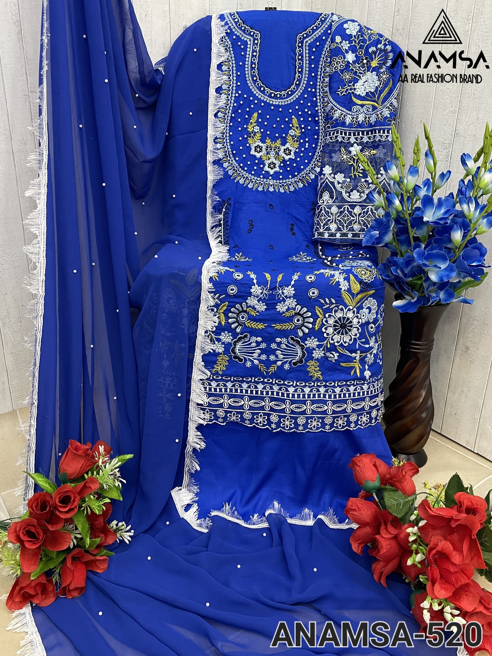 520 Anamsa Pakistani Salwar Suits