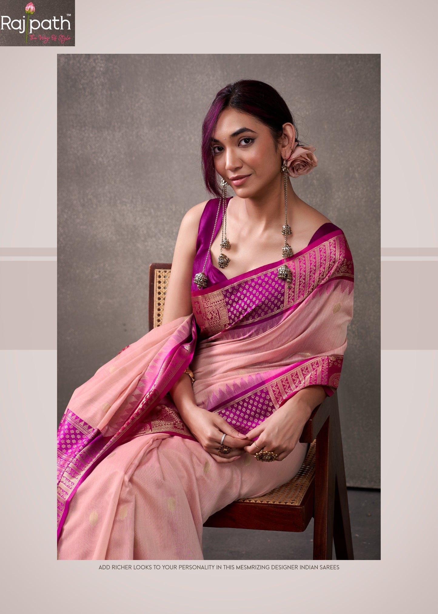 520 Tuti Fruti Rajpath Modal Cotton Sarees