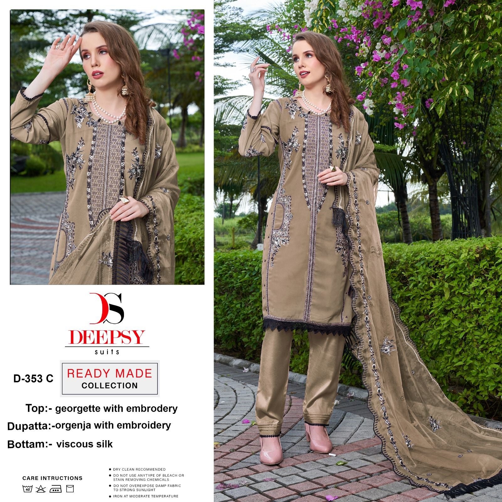 353-C Deepsy Pakistani Readymade Suits