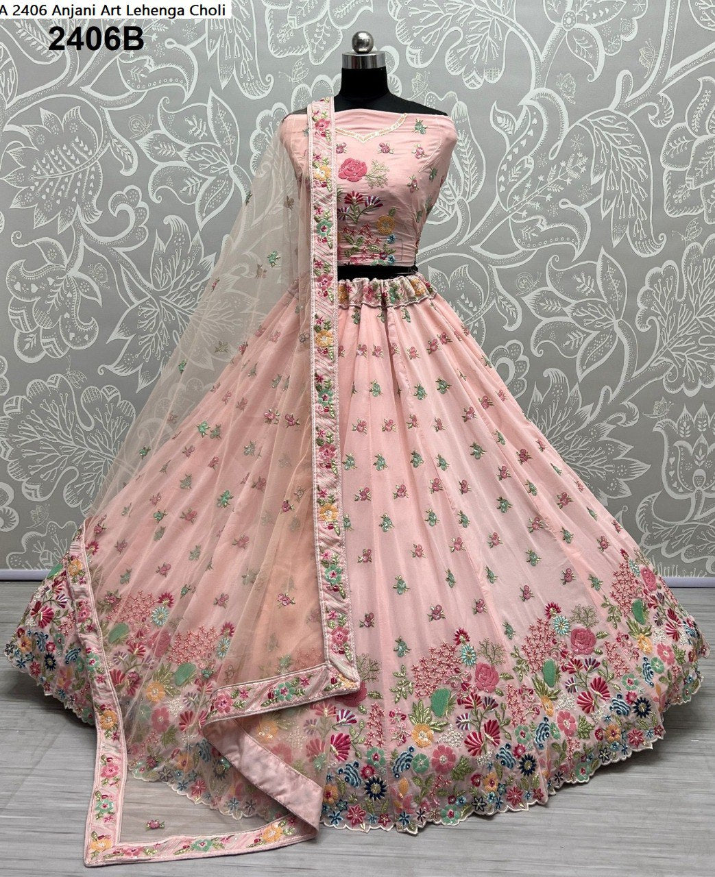 2406B Anjani Art Lehenga Choli