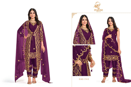 174D Mirror Vol 15 Shree Matee Fashion Unstitched Suits