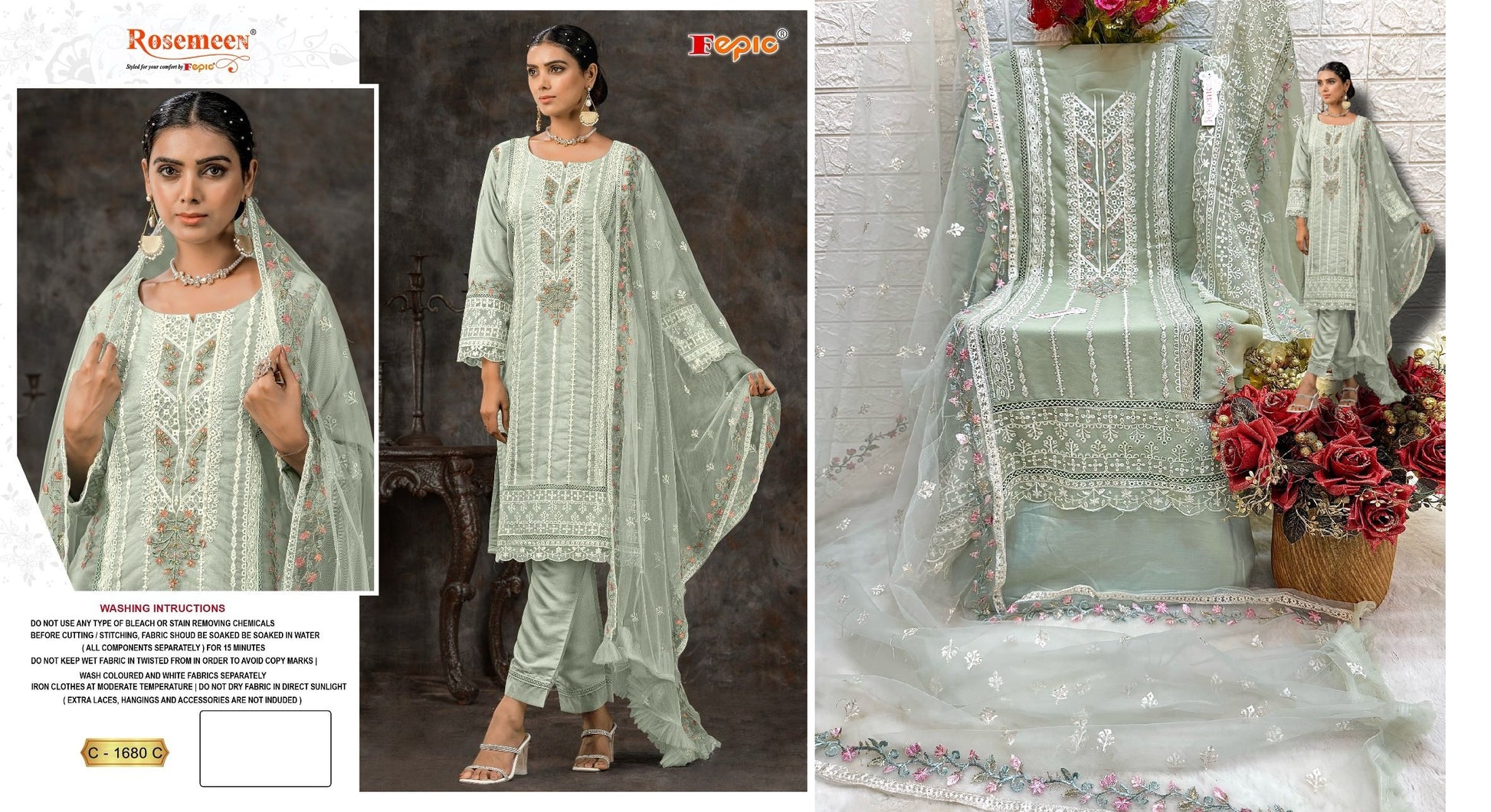 1680C Fepic Pakistani Salwar Suits
