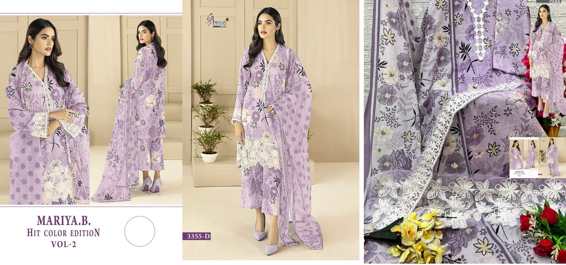 3355D Shree Fabs Pakistani Salwar Suits