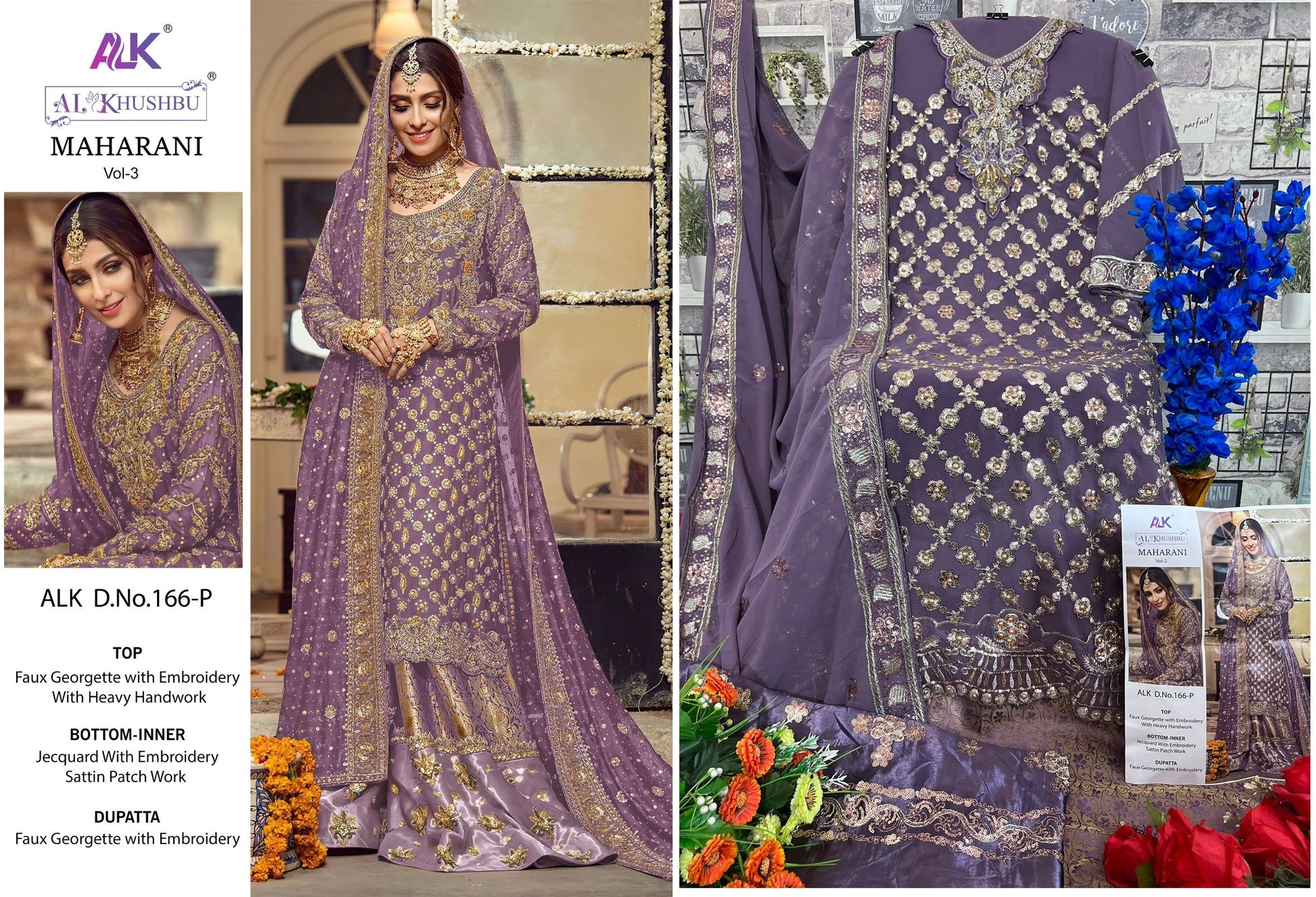166P Alk Pakistani Salwar Suits