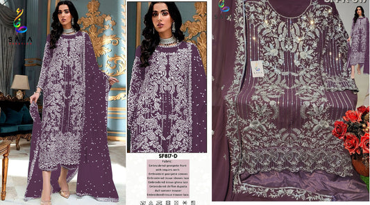 817D Safa Creation Pakistani Salwar Suits