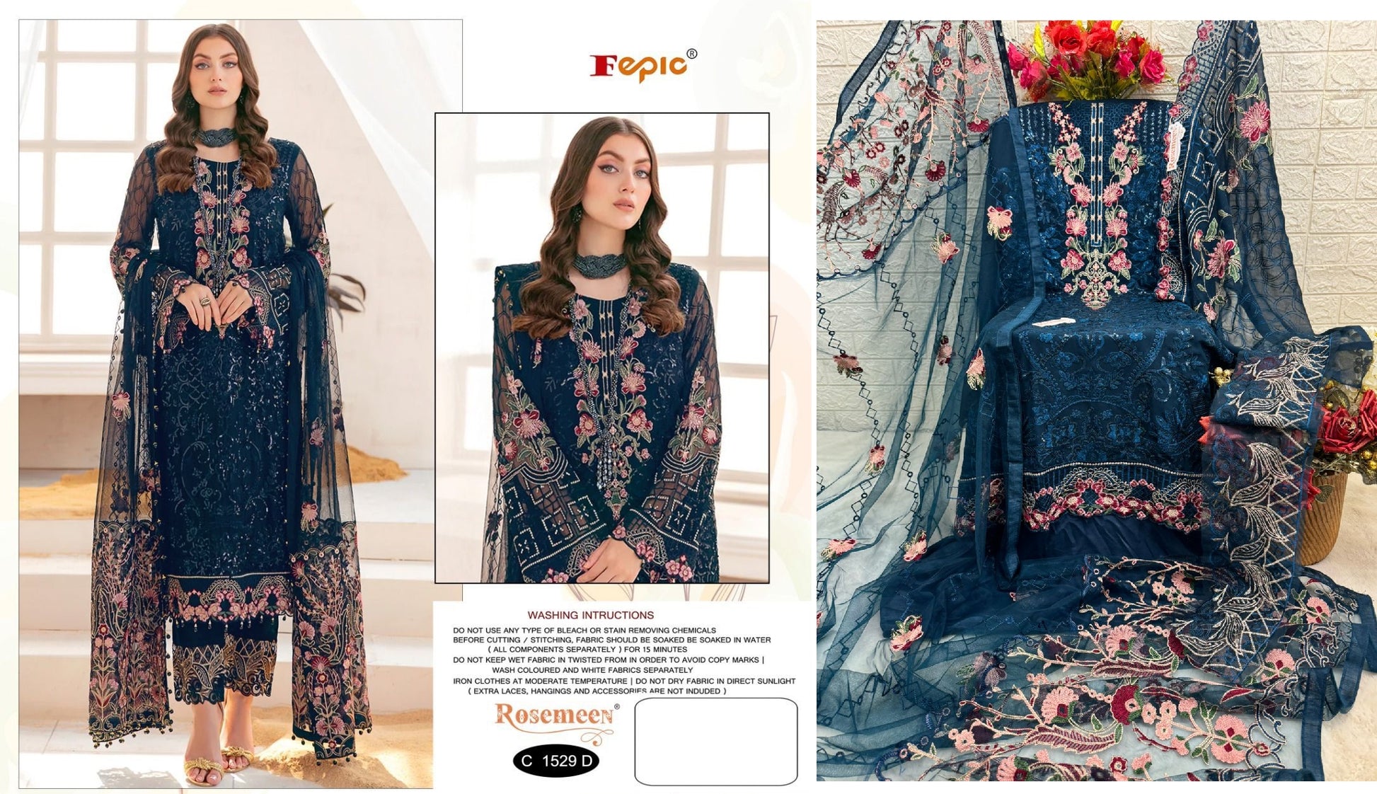 1529D Fepic Pakistani Salwar Suits