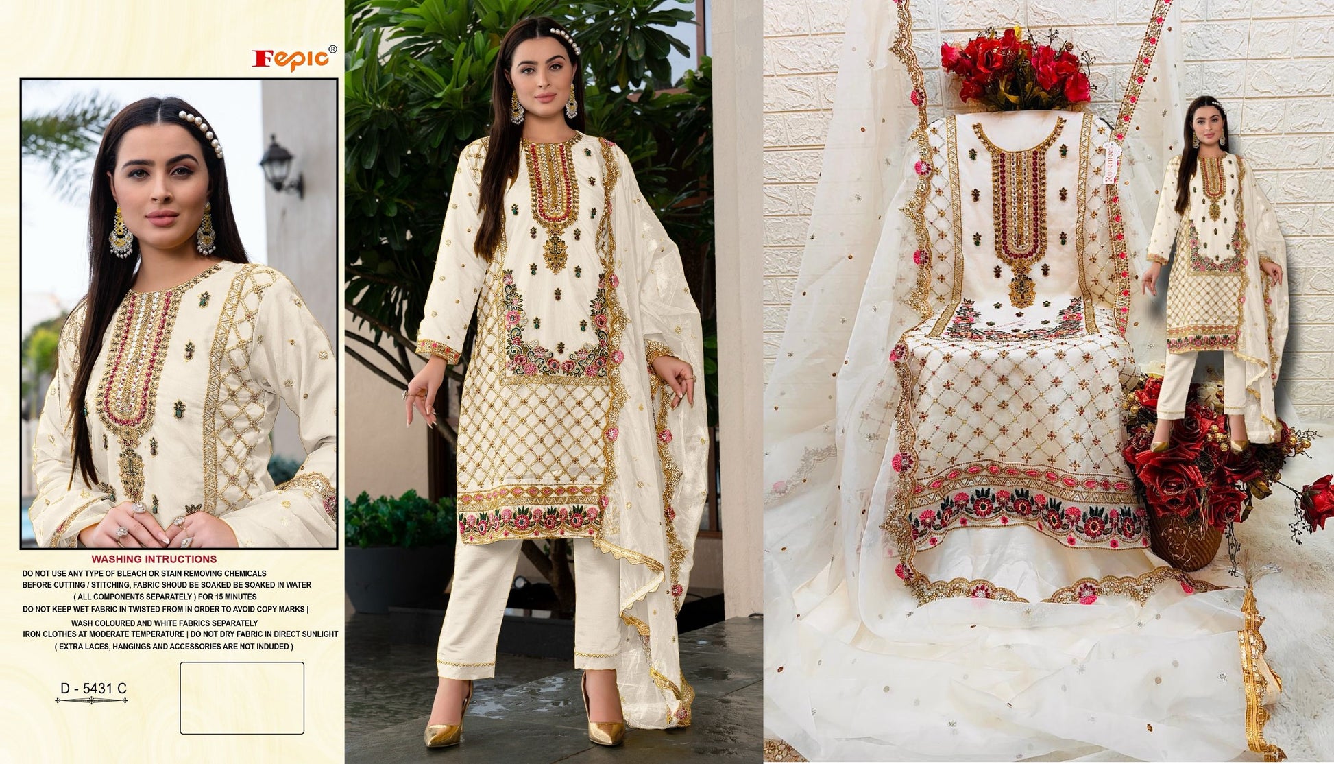 5431C Fepic Pakistani Salwar Suits