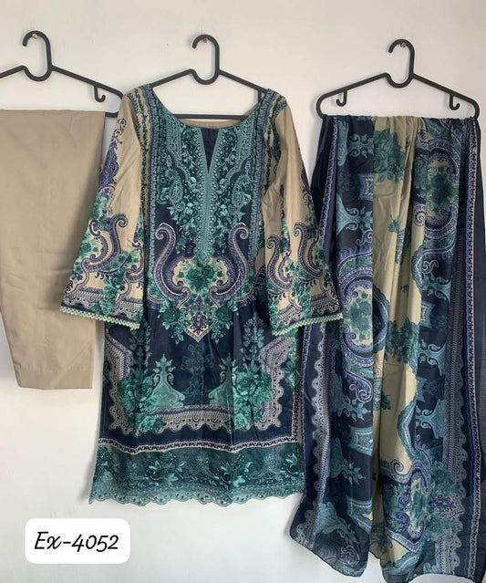 4052 Sapphire Pakistani Readymade Suits