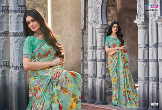 75211 Karishma Vipul Sarees