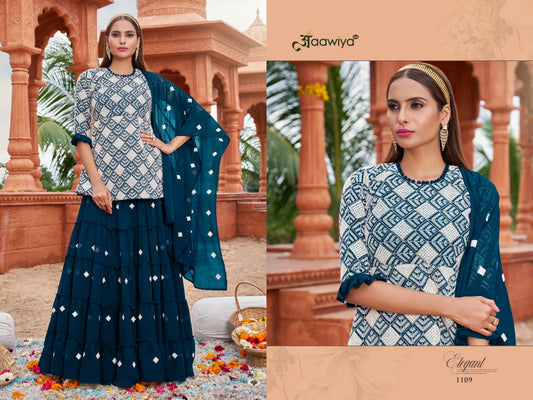 1109 Muraad Vol 1 Aawiya Readymade Suits