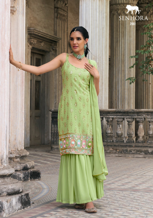 2061 Ibtida Senhora Unstitched Suits