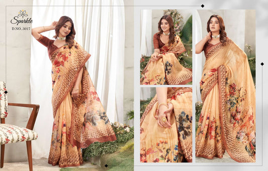 3017 Ahaana Charmi Fashion Sarees