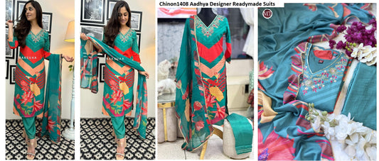 Chinon1408 Aadhya Designer Readymade Suits