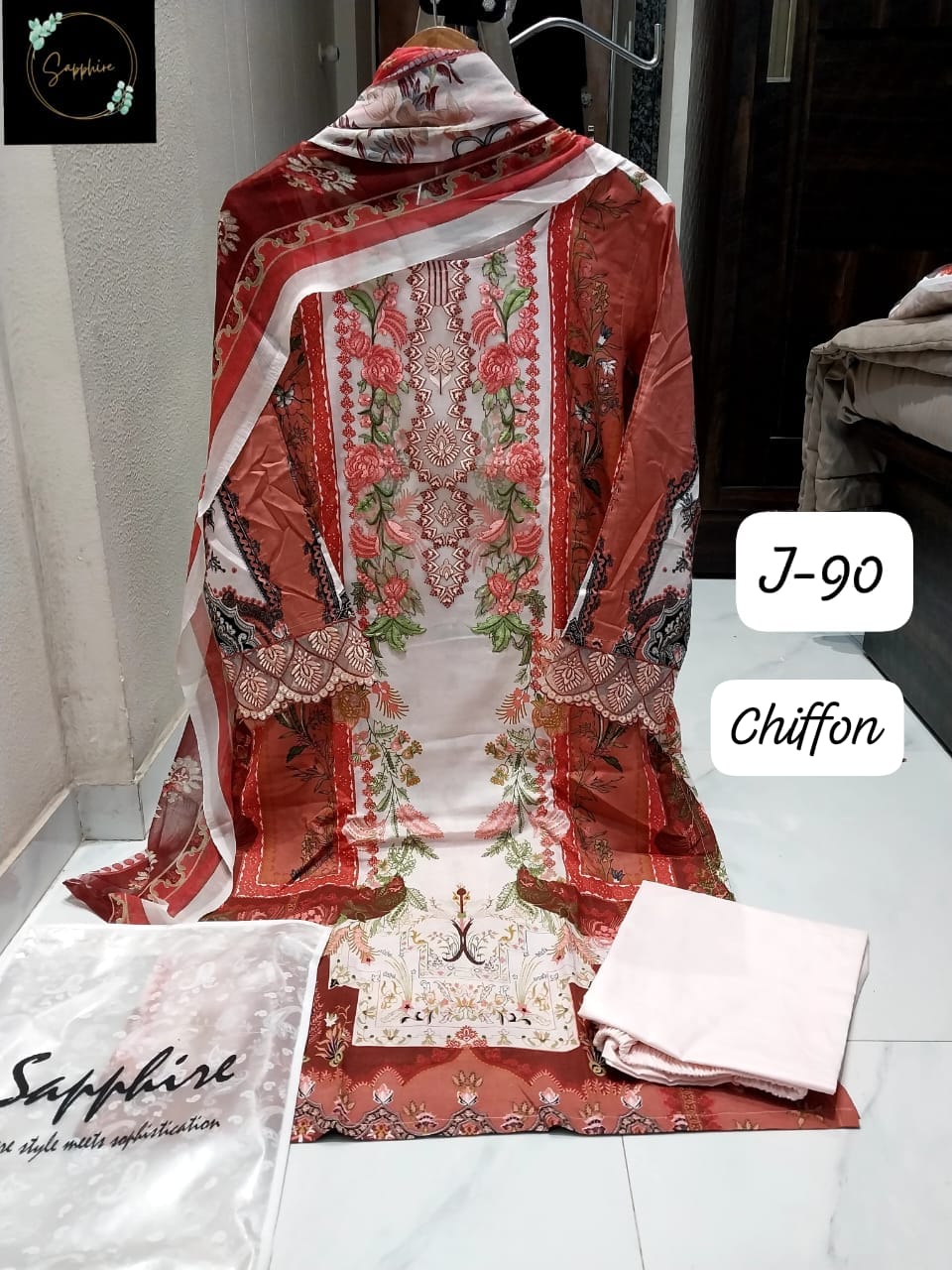 Vol 90 Red Sapphire Pakistani Readymade Suits