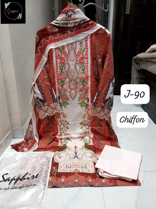 Vol 90 Red Sapphire Pakistani Readymade Suits