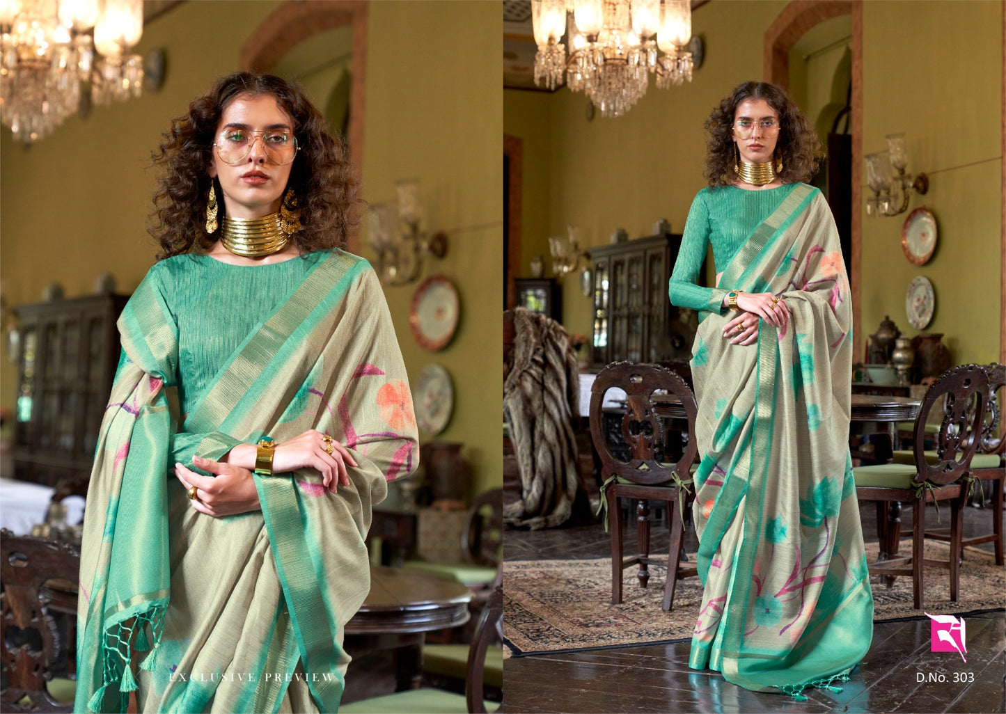 303 Luxuria Sasural Sarees