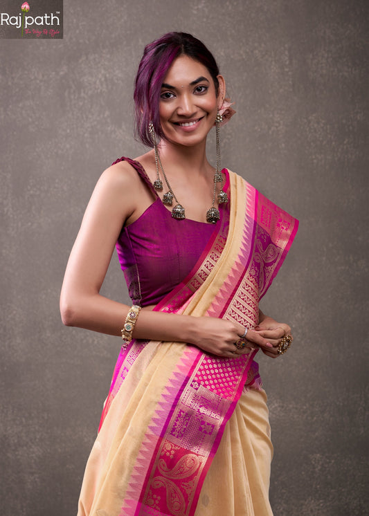 521 Tuti Fruti Rajpath Modal Cotton Sarees