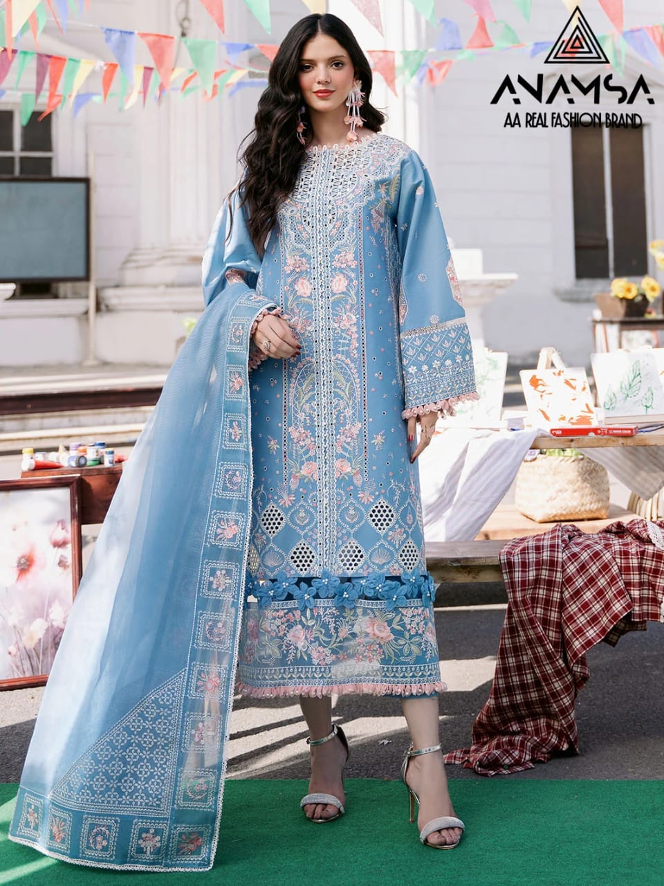 522 Anamsa Pakistani Salwar Suits