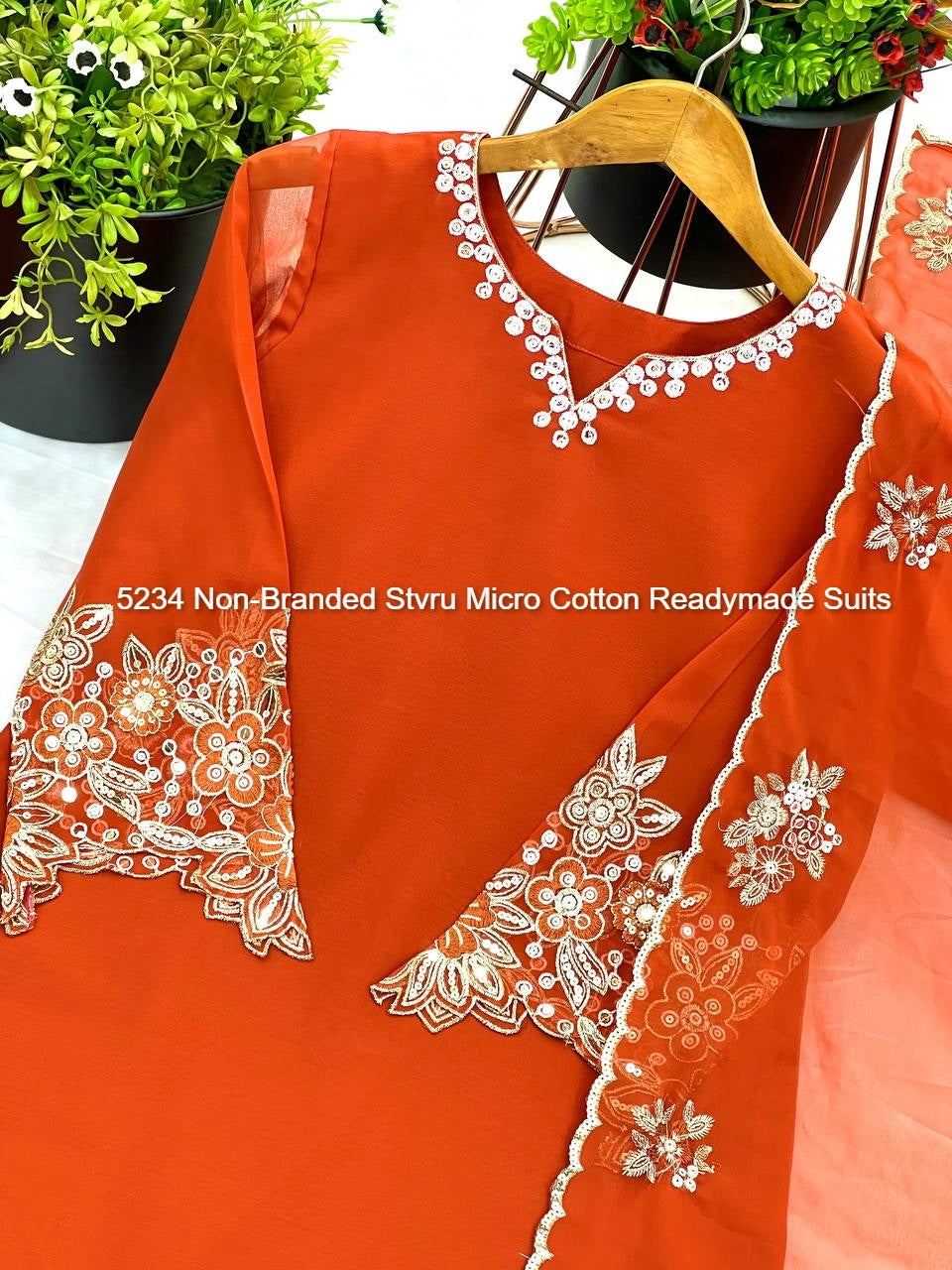5234 Non-Branded Stvru Micro Cotton Readymade Suits
