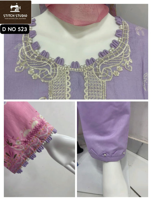 523 Stitch Studio Lawn Cotton Pakistani Readymade Suits