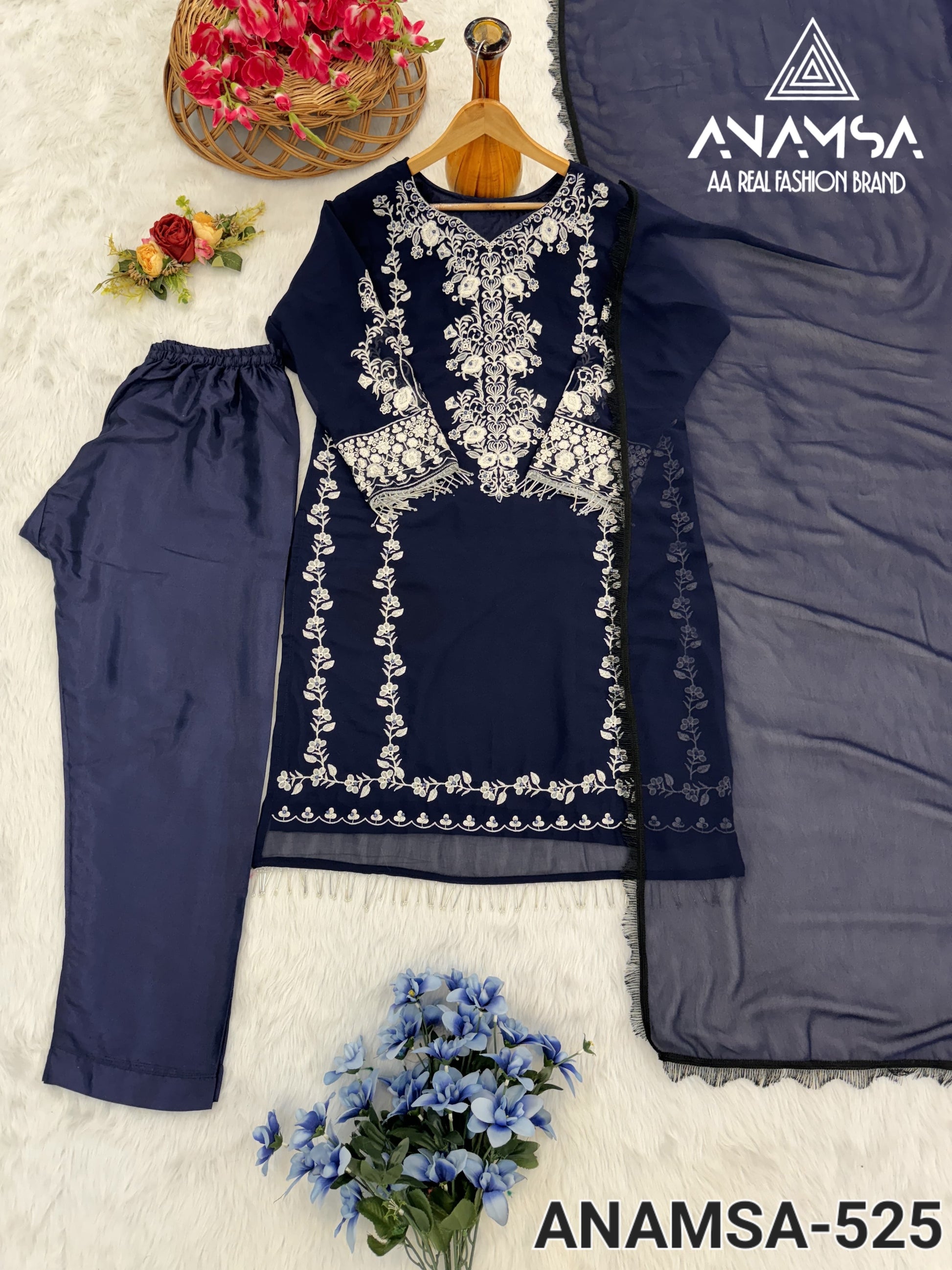 525 Anamsa Pakistani Salwar Suits