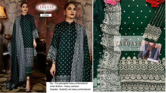 Z-2090 Zarqash Pakistani Salwar Suits