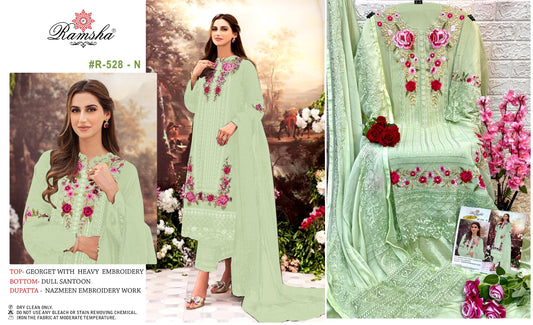 528N Ramsha Pakistani Salwar Suits