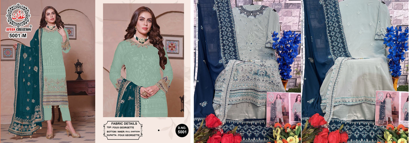 5001M Affan Creation Pakistani Salwar Suits
