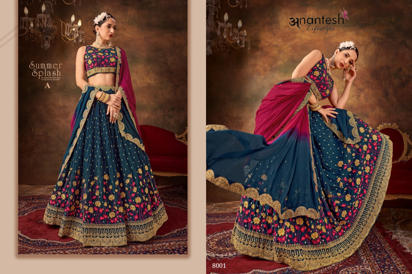 8001 Queen Vol 1 Anantesh Lehenga Choli