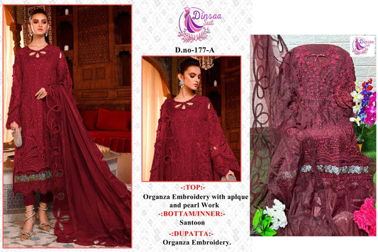 177A Dinsaa Suit Pakistani Salwar Suits