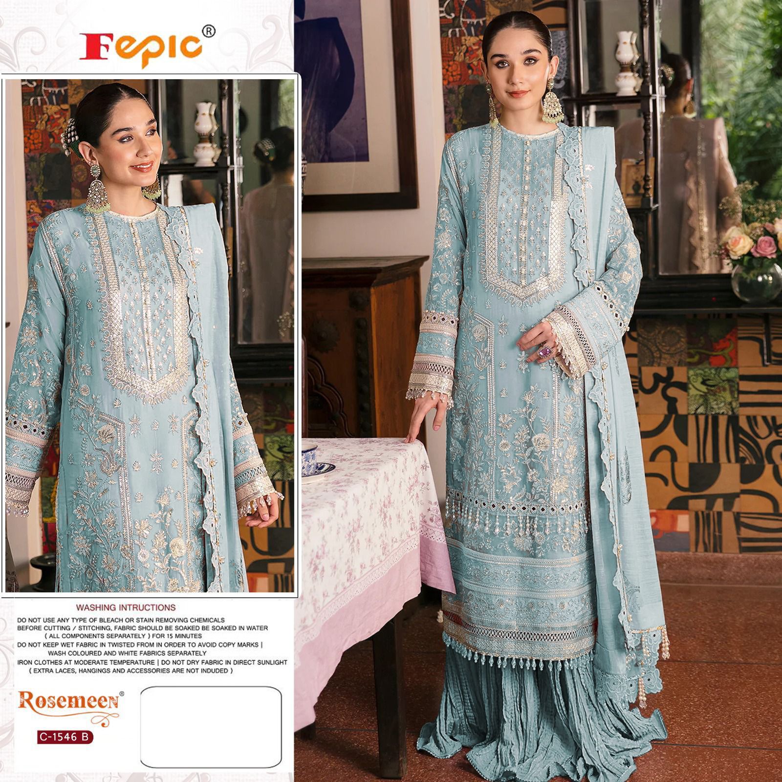 1546B Fepic Pakistani Salwar Suits
