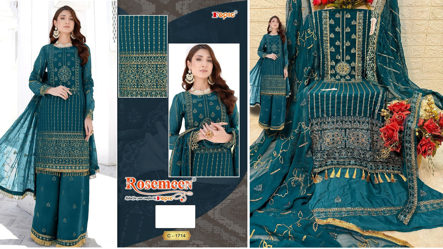 1714 Fepic Pakistani Salwar Suits