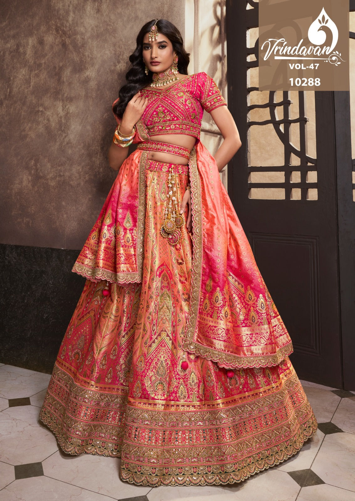 10288 Vrindavan Vol 47 Royal Lehenga Choli