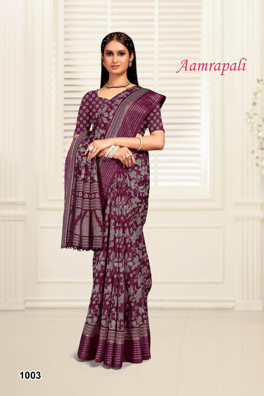 1003 Aamrapali Mahamani Creation Sarees