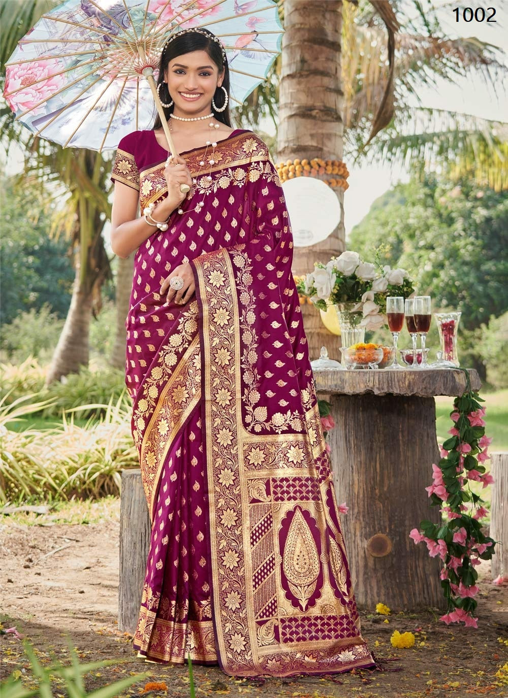1002 Pranchal Bunawat Sarees