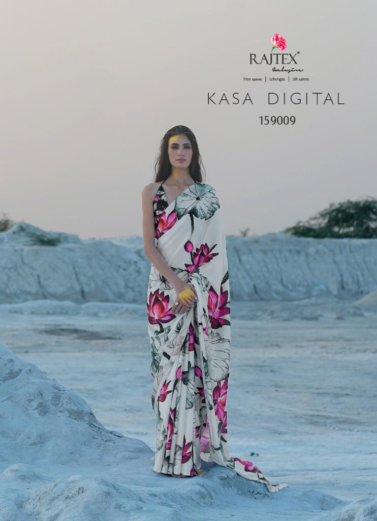 159009 Kasa Digital Rajtex Sarees