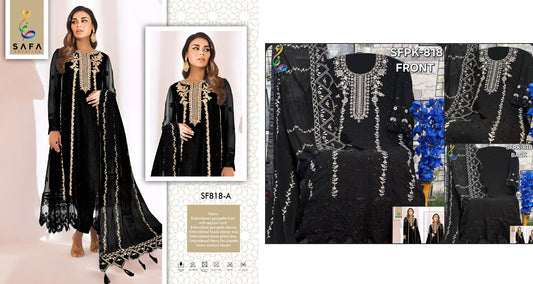 818A Safa Creation Pakistani Salwar Suits
