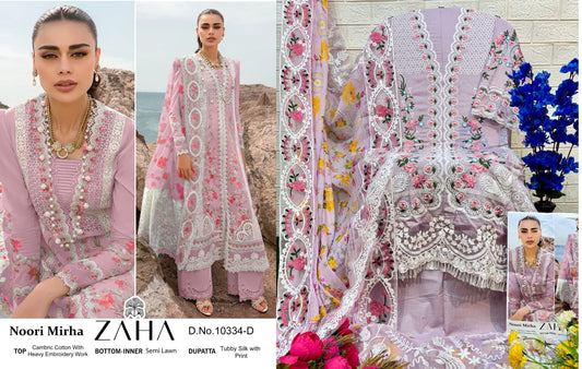 1033D Noori Mirha Zaha Pakistani Salwar Suits