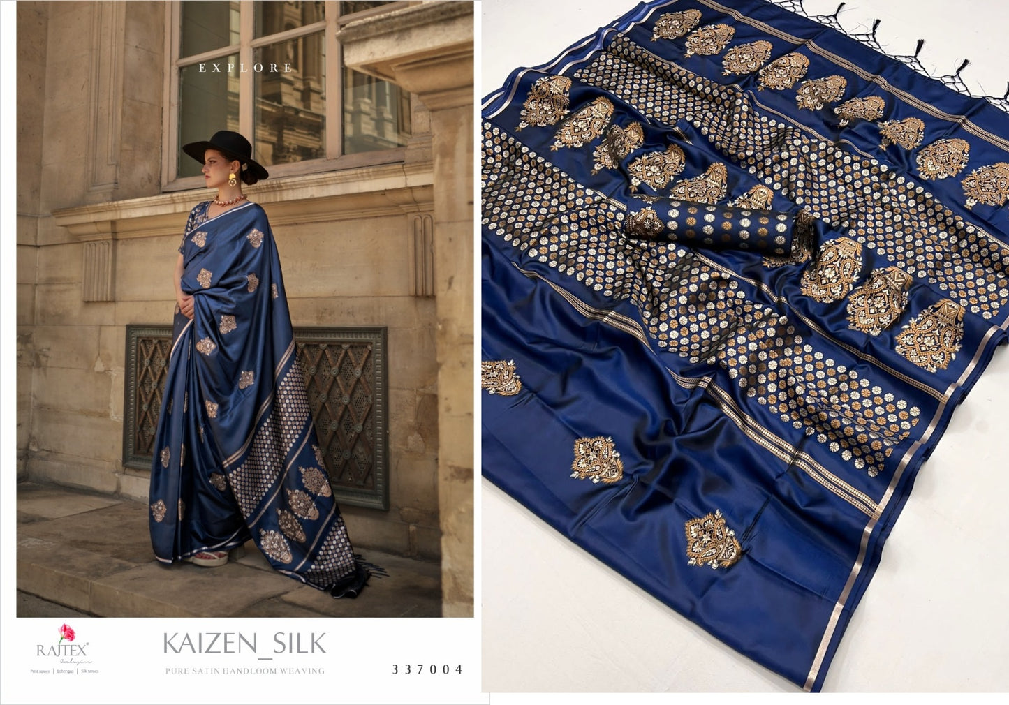 337004 Kaizen Silk Rajtex Sarees