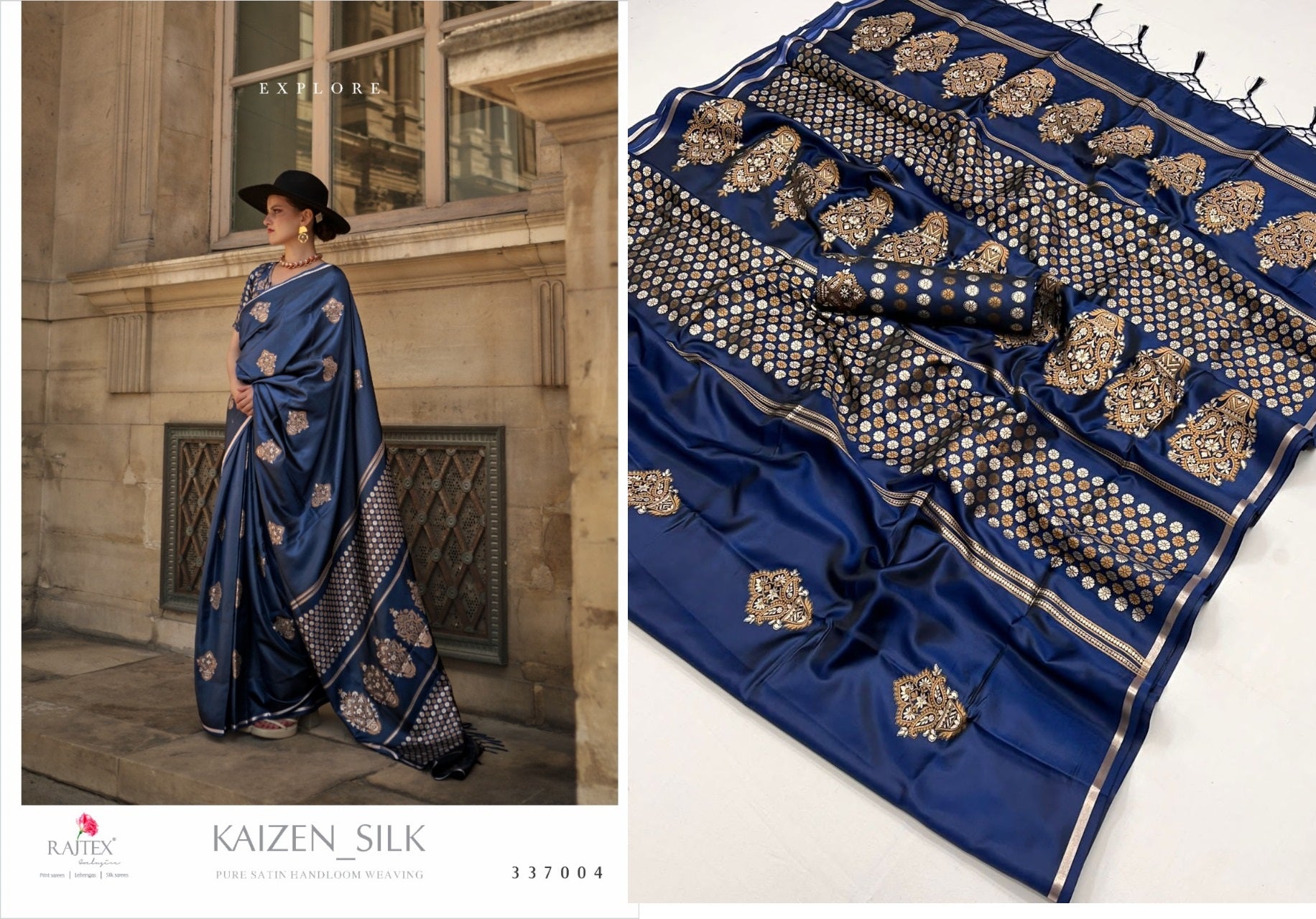 337004 Kaizen Silk Rajtex Sarees
