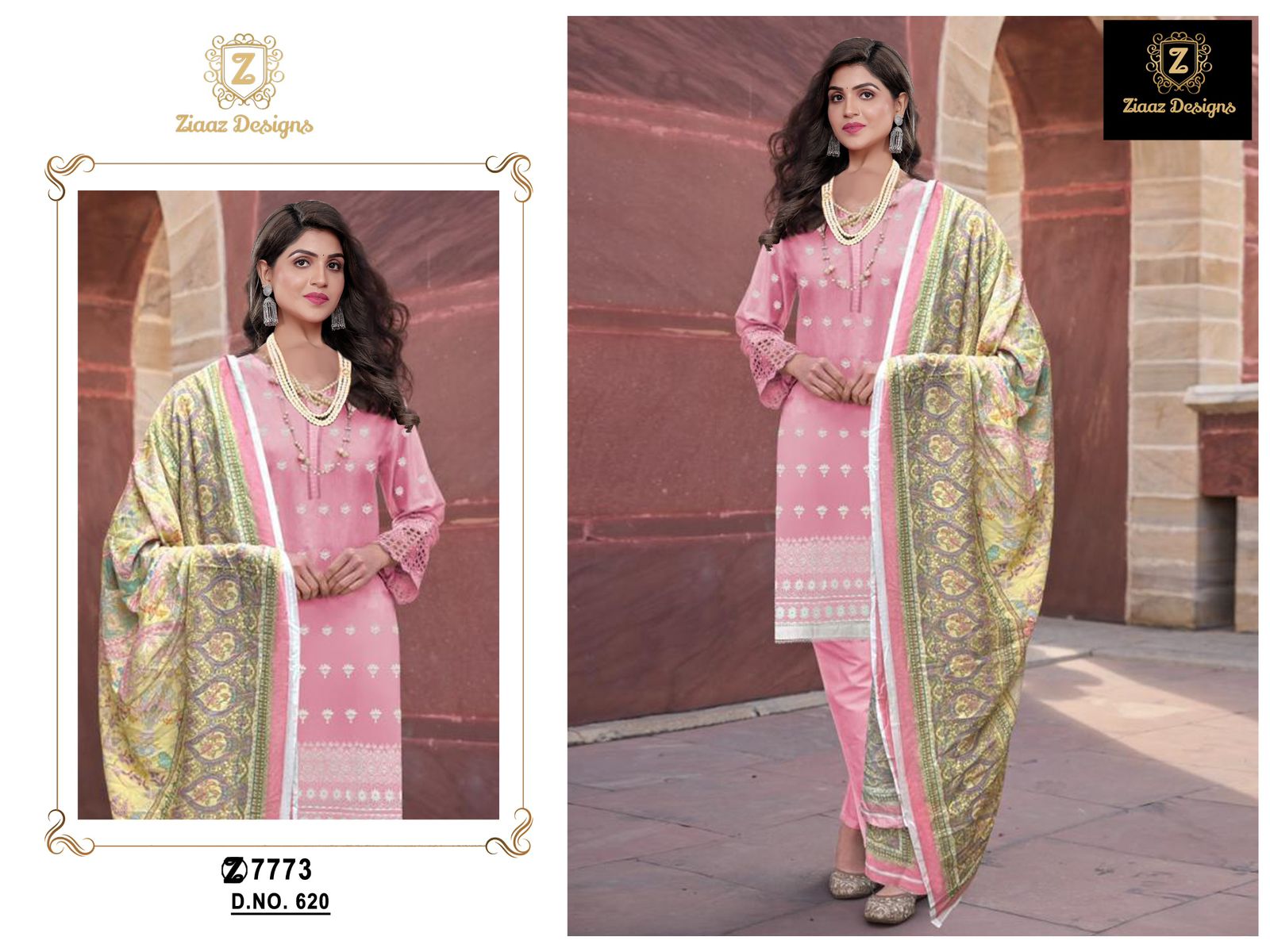 620 Ziaaz Designs Pakistani Salwar Suits
